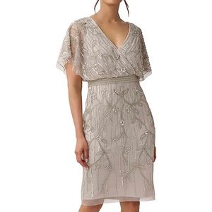 Adrianna Papell size 6 Beaded Short Dress
